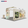 6x6m Magnetic Booth Kit with 2 TV Displays & Counter