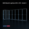 SEGO Backlit Lightbox 9m x 3m - Model 2