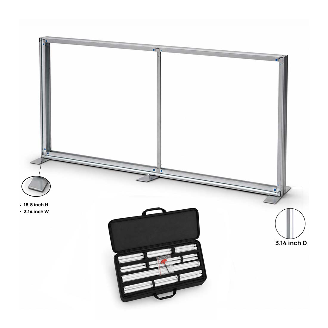 SEG Fabric Media Wall 4m x 2.5m