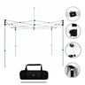 3m x 3m Canopy Kit with Waterfall Shelves & TV Mounts