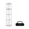 Square Portable Aluminum Spiral Tower Display