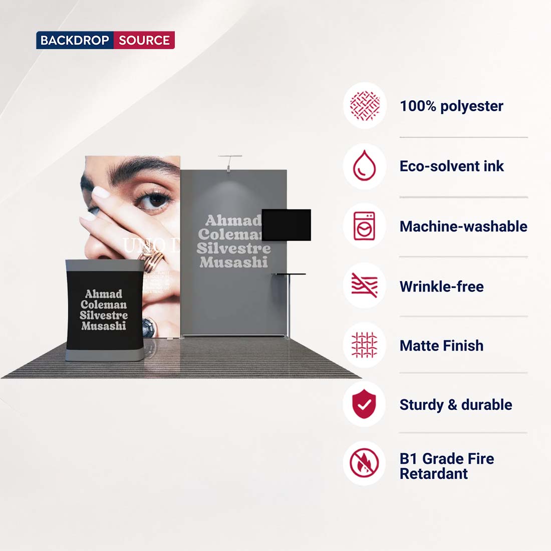 Premier 3m x 3m Exhibition Booth - Model 4