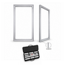 Non-Backlit Wall-Mounted SEG Fabric display - 61mm Depth