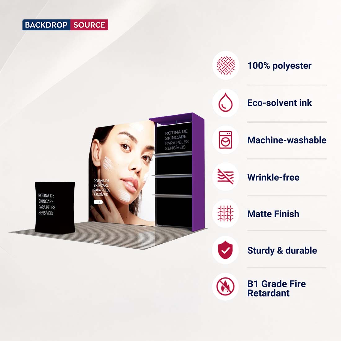 Premier 3m x 3m Exhibition Booth - Model 5