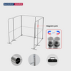 Magnetic Fabric Booth Display - Model 2 (3m x 3m)