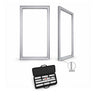 Non-Backlit Wall-Mounted SEG Fabric display - 102mm Depth
