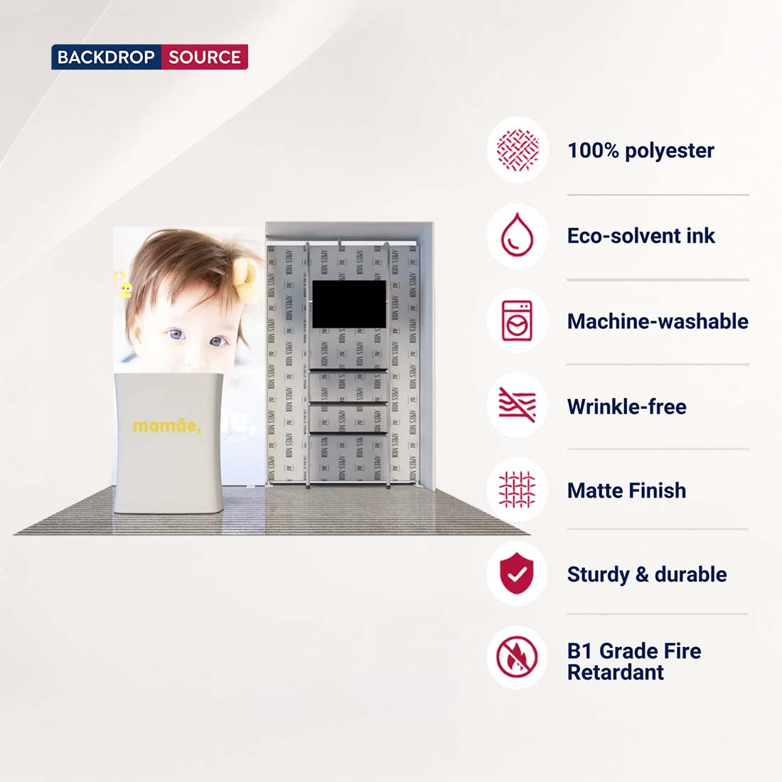 Premier 3m x 3m Exhibition Booth - Model 1