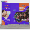شاشة عرض SEG قابلة للطي بإضاءة خلفية - الطراز 9 