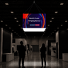 Backlit Cubic Hanging Banner