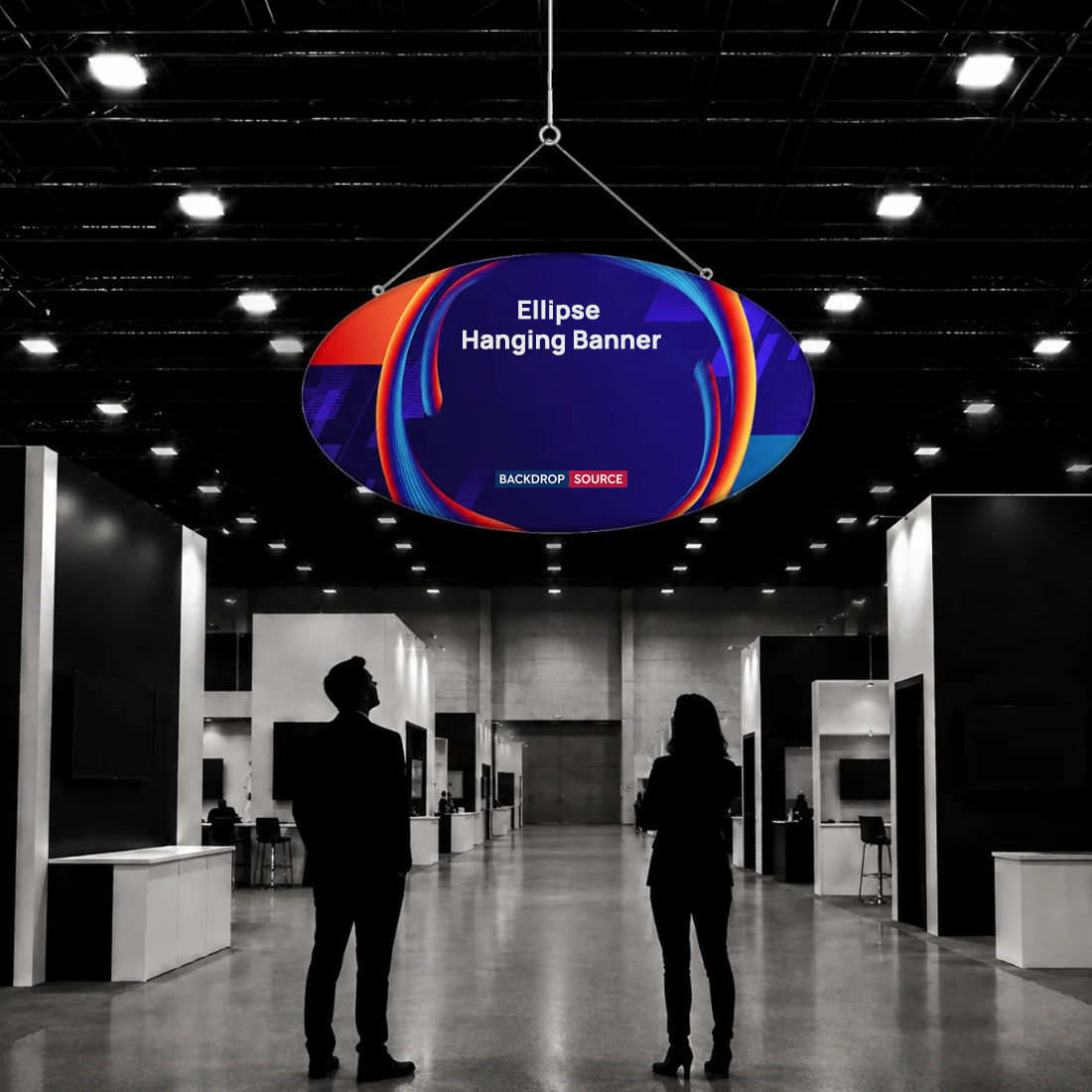 لافتة معلقة من Sky Tube Ellipse