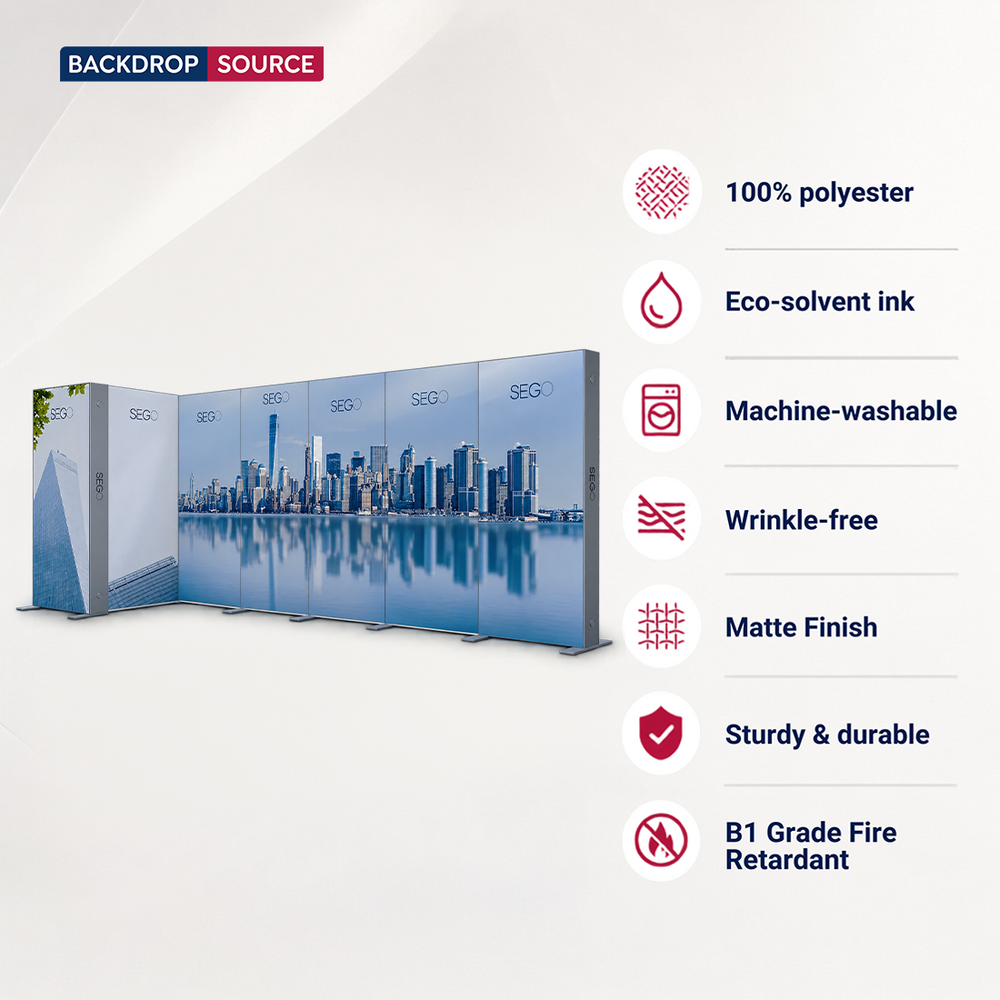 SEGO Backlit Lightbox 9m x 3m - Model 2