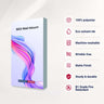 Non-Backlit Wall-Mounted SEG Fabric display - 80mm Depth