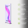 SEG Fabric Media Wall - 0.85m x 2m