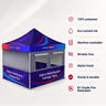 3m x 3m Custom Food Booth Canopy Tent