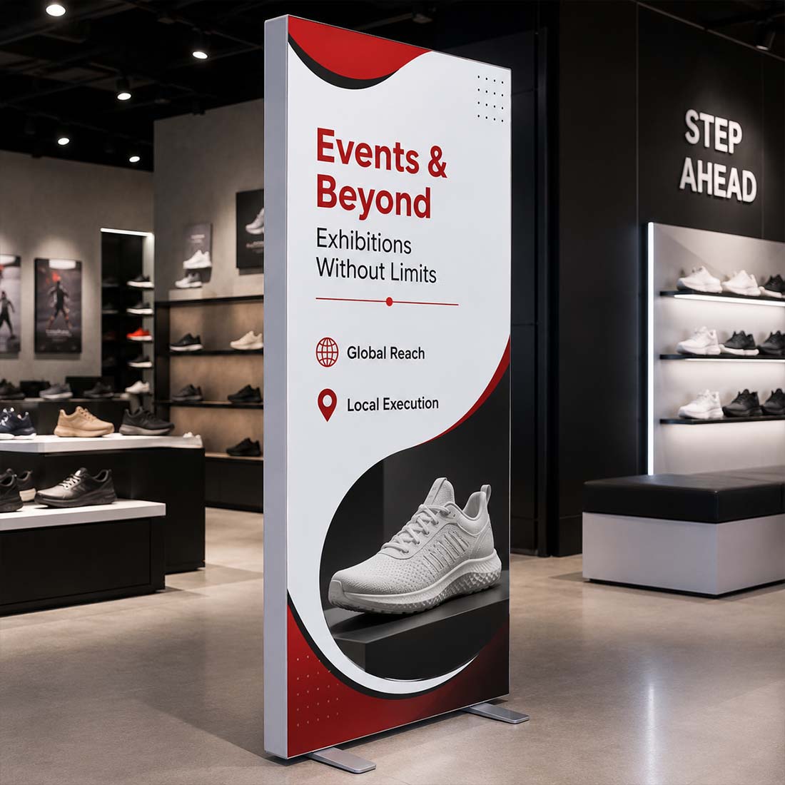 SEG Fabric Media Wall - 1m x 2m