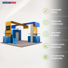 Modular Booth Kits 6m x 6m - Model 12