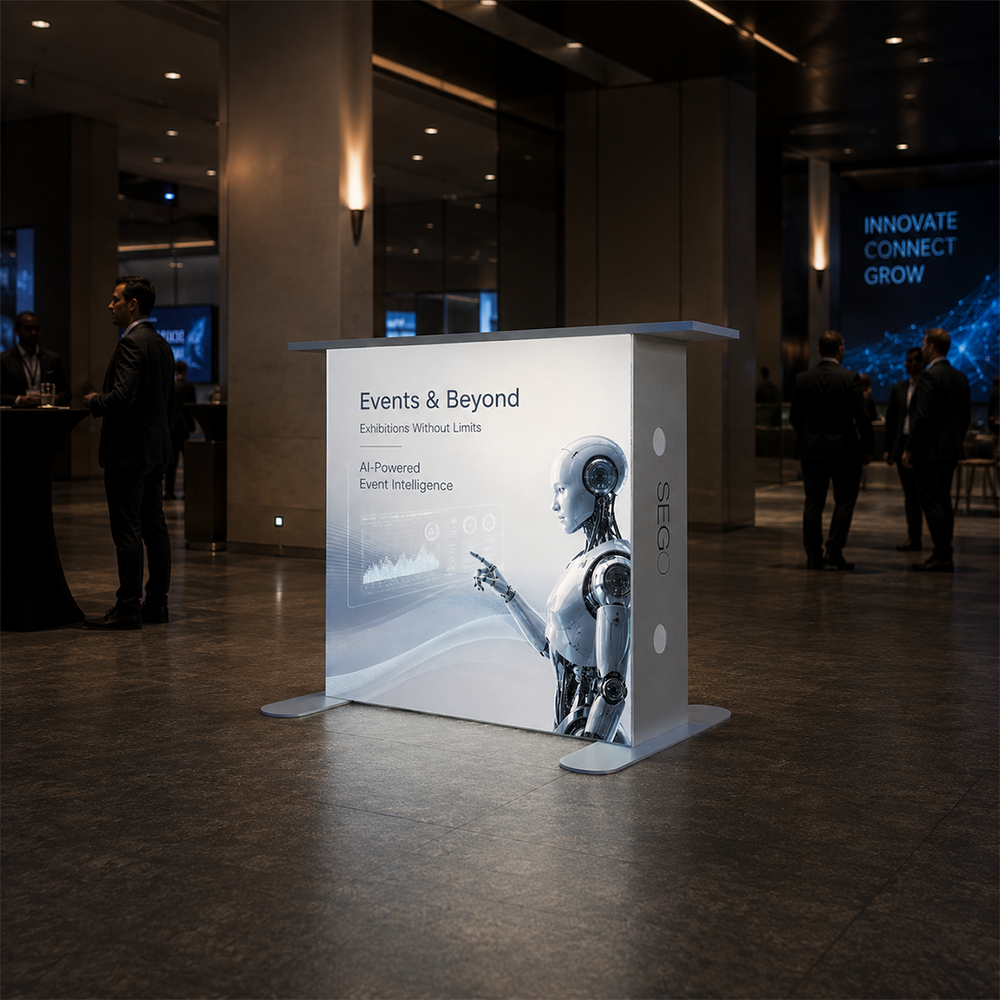 SEGO Lightbox Counters - 1m W x 1m H