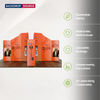 Magnetic Fabric Booth Display - Model 4 (5m x 5m)
