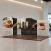 Magnetic Fabric Booth Display - Model 3 (5m x 4m)