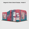 Magnetic Fabric Booth Display - Model 3 (5m x 4m)