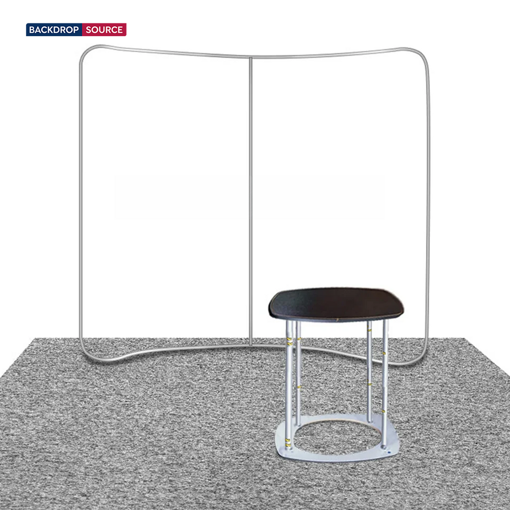 3x3m Curved Exhibit Pro 3-in-1 Display Kit with Illume Lights