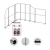 Magnetic Fabric Booth Display - Model 3 (5m x 4m)