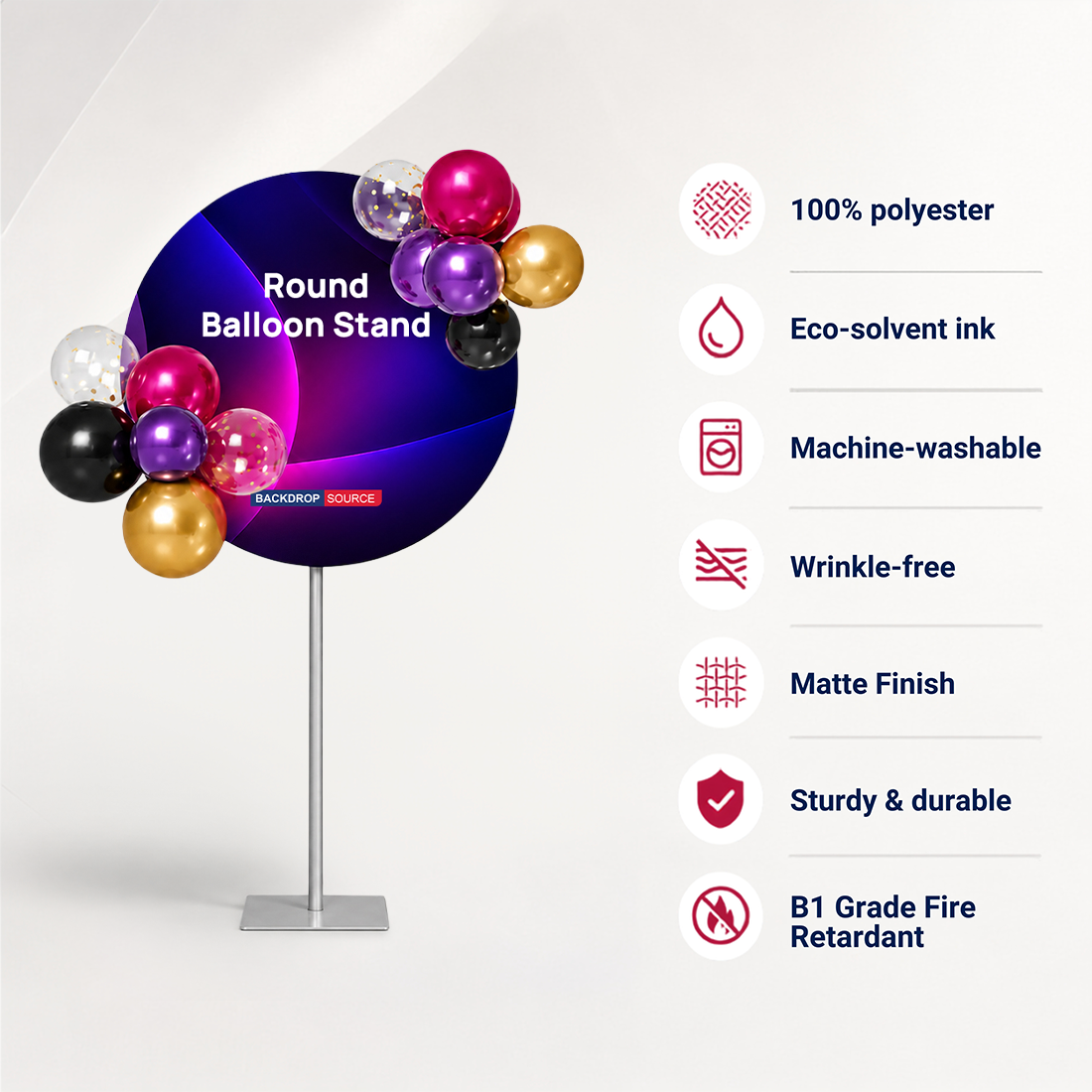 Aluminum Balloon Stand / Question Mark Balloon Stand