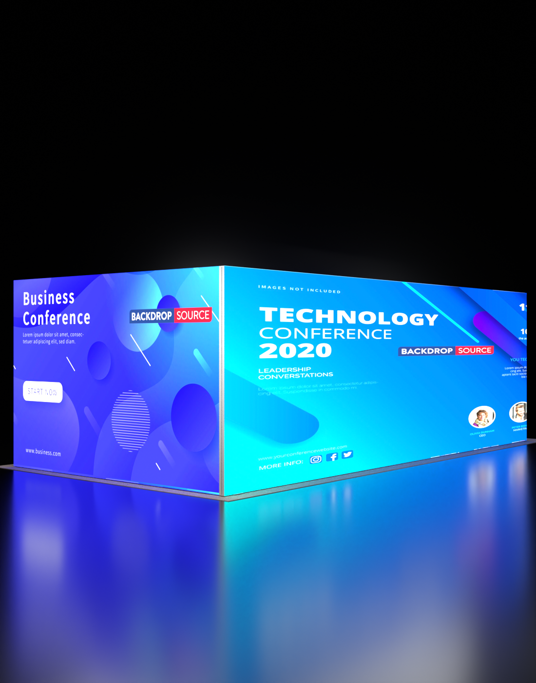 Seg Unit SEG Modular Lightbox Display Kit - Model 12 – Backdropsource UAE