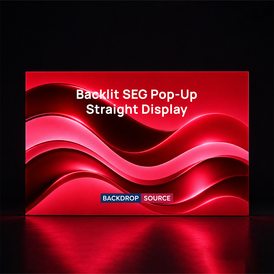 Backlit SEG Pop-Up Straight Display