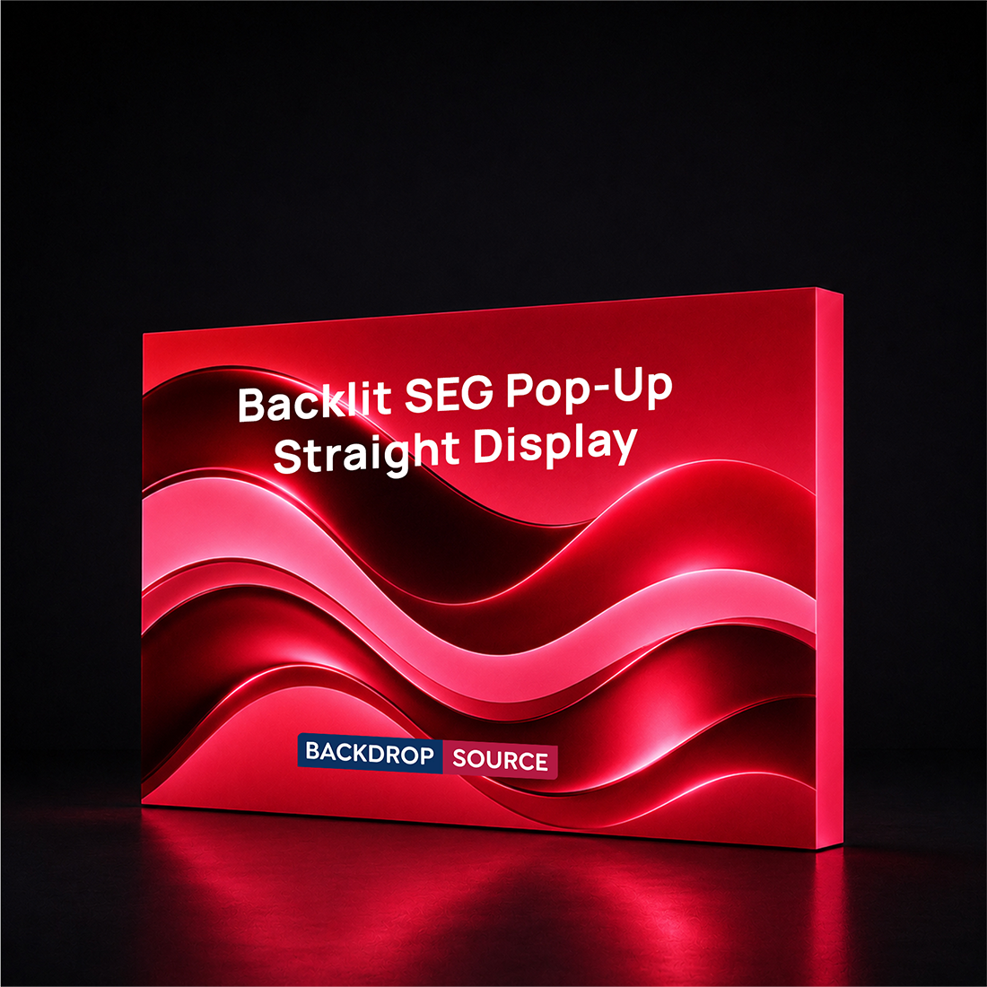 Backlit SEG Pop-Up Straight Display