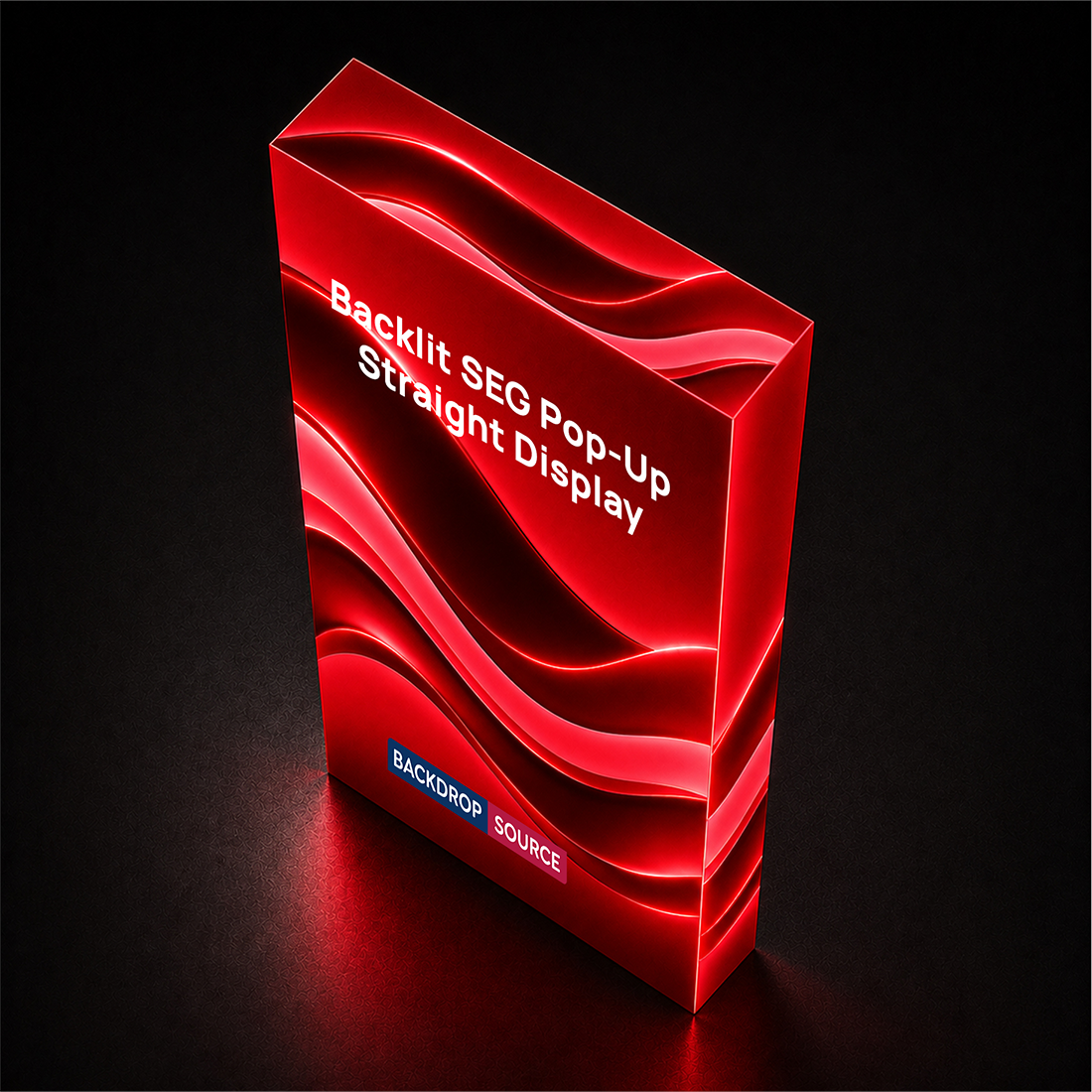 Backlit SEG Pop-Up Straight Display