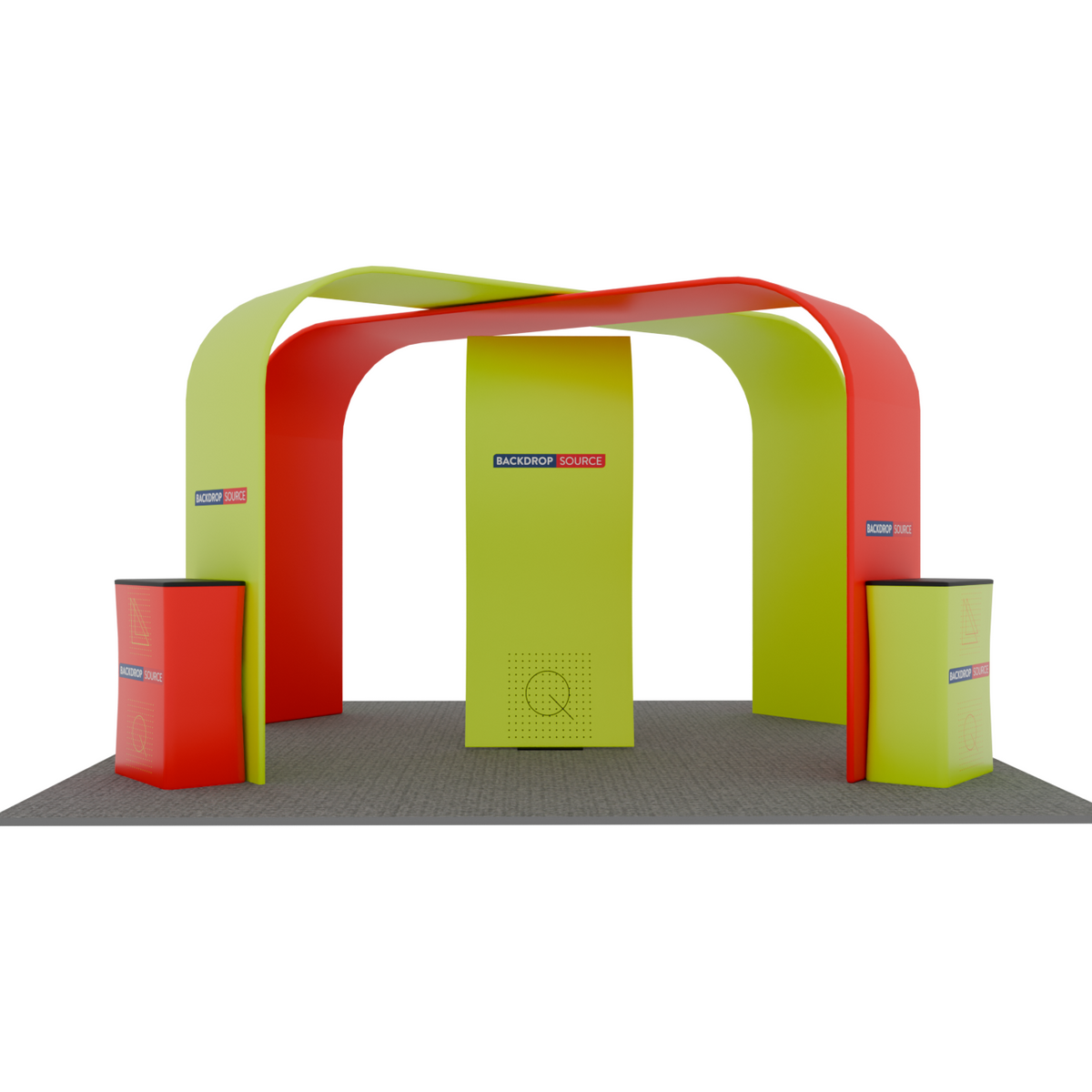 Modular Booth Kits 20ft - Model 07 | Backdropsource – Backdropsource UAE