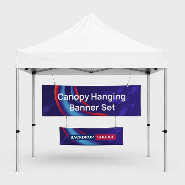 Custom Canopy Hanging Banner Kit (Only hangings)