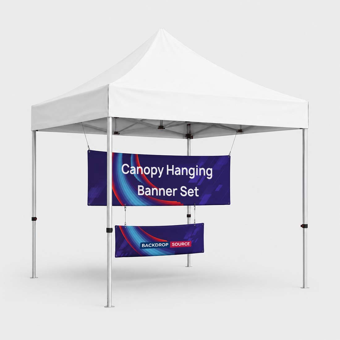Custom Canopy Hanging Banner Kit (Only hangings)