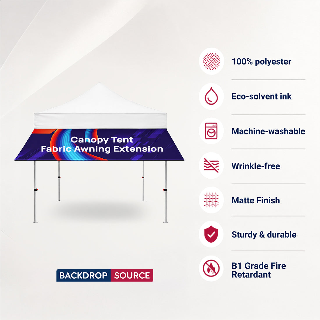 Canopy Tent Awning Extension
