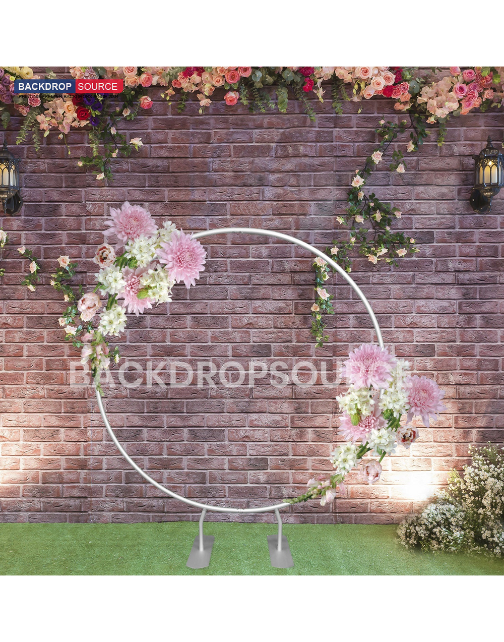 Circular Backdrop Stand ( Diameter 2007mm ) for Wedding & Birthday Parties Decorations