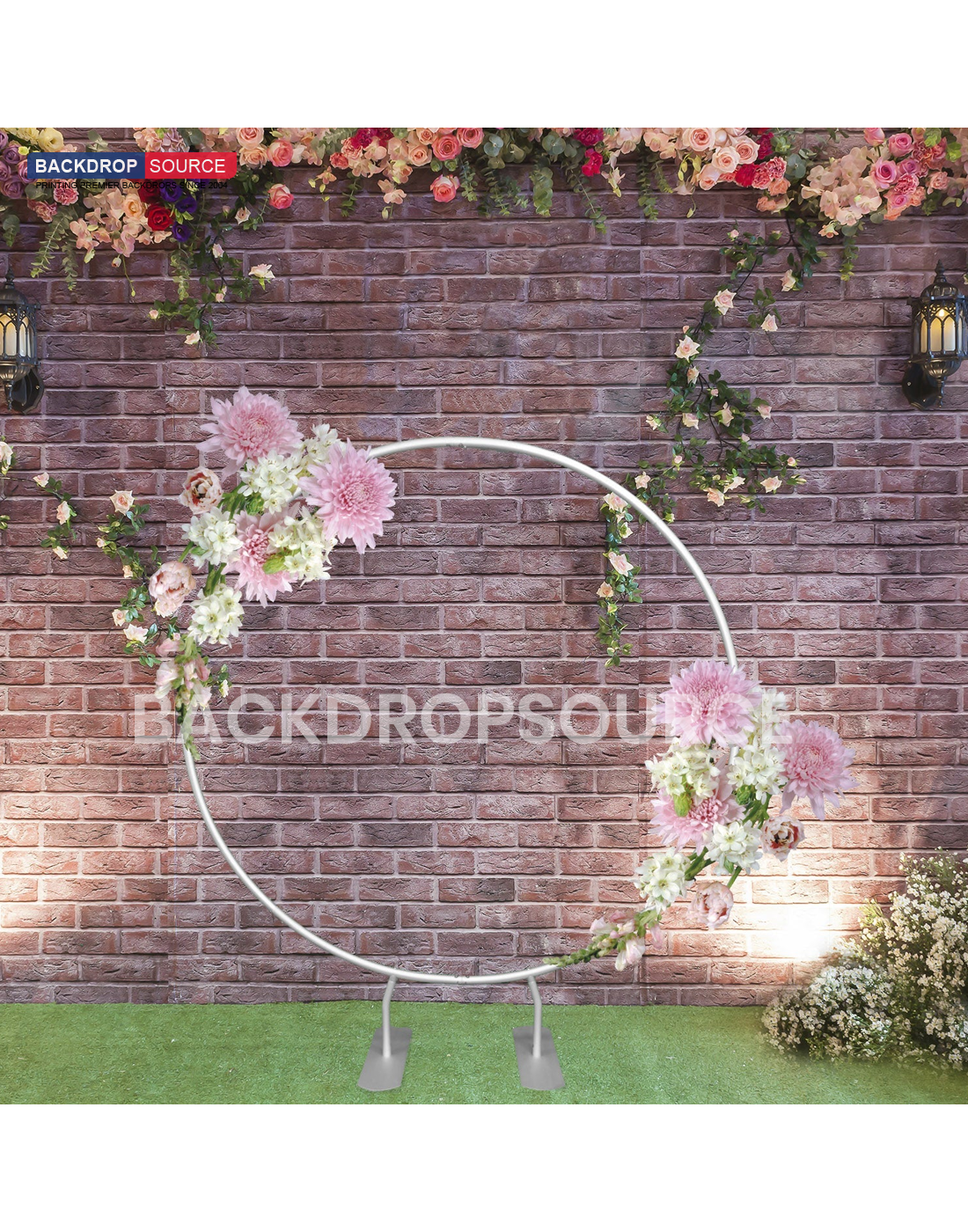 Circular Backdrop Stand ( Diameter 2007mm ) for Wedding & Birthday Parties Decorations