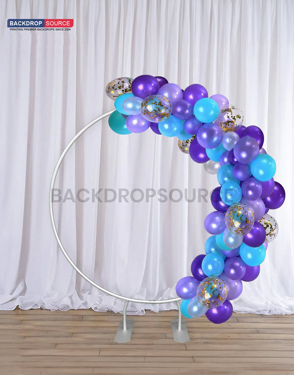 Circular Backdrop Stand ( Diameter 2007mm ) for Wedding & Birthday Parties Decorations