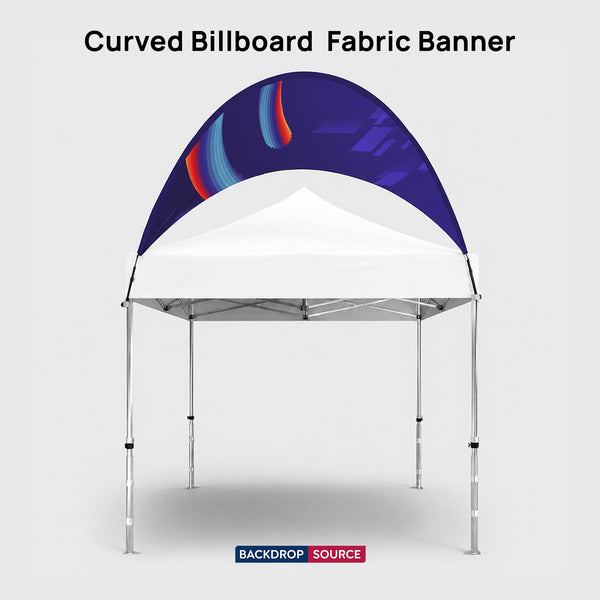 Curved Outdoor Billboard Banner (only billboard)