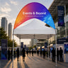 Curved Outdoor Billboard Banner (only billboard)