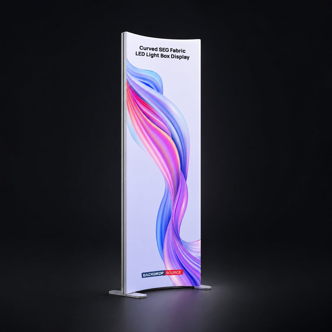 Curved SEG Fabric Display