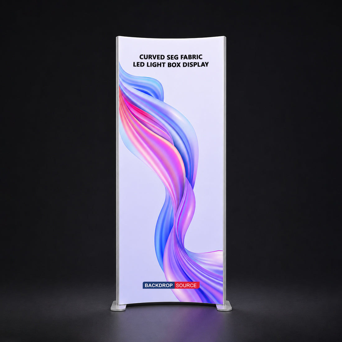 Curved SEG Fabric Display