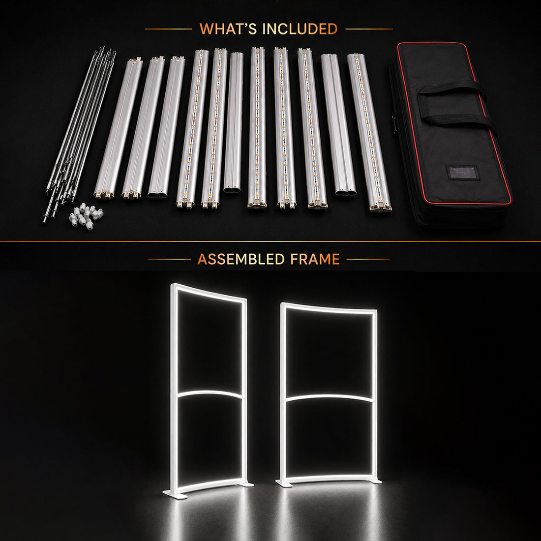 Curved SEG Fabric Display