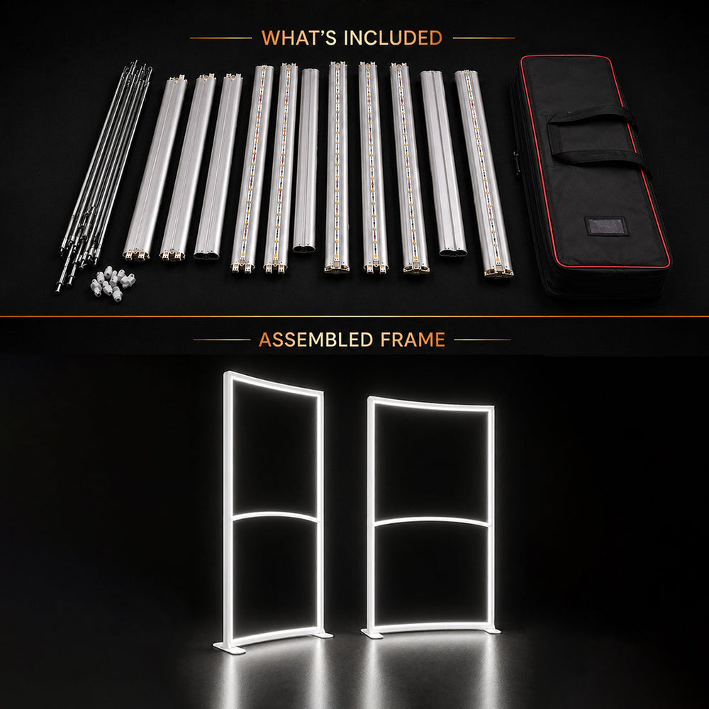 Curved SEG Fabric LED Light Box Display