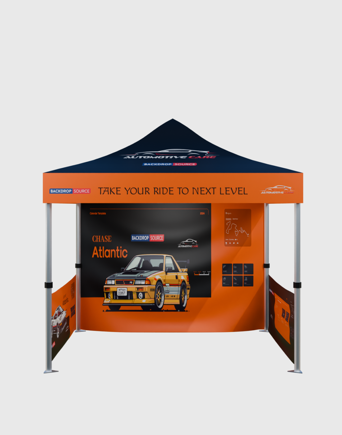 Heavy Duty Custom Canopy Tent (3m x 3m)
