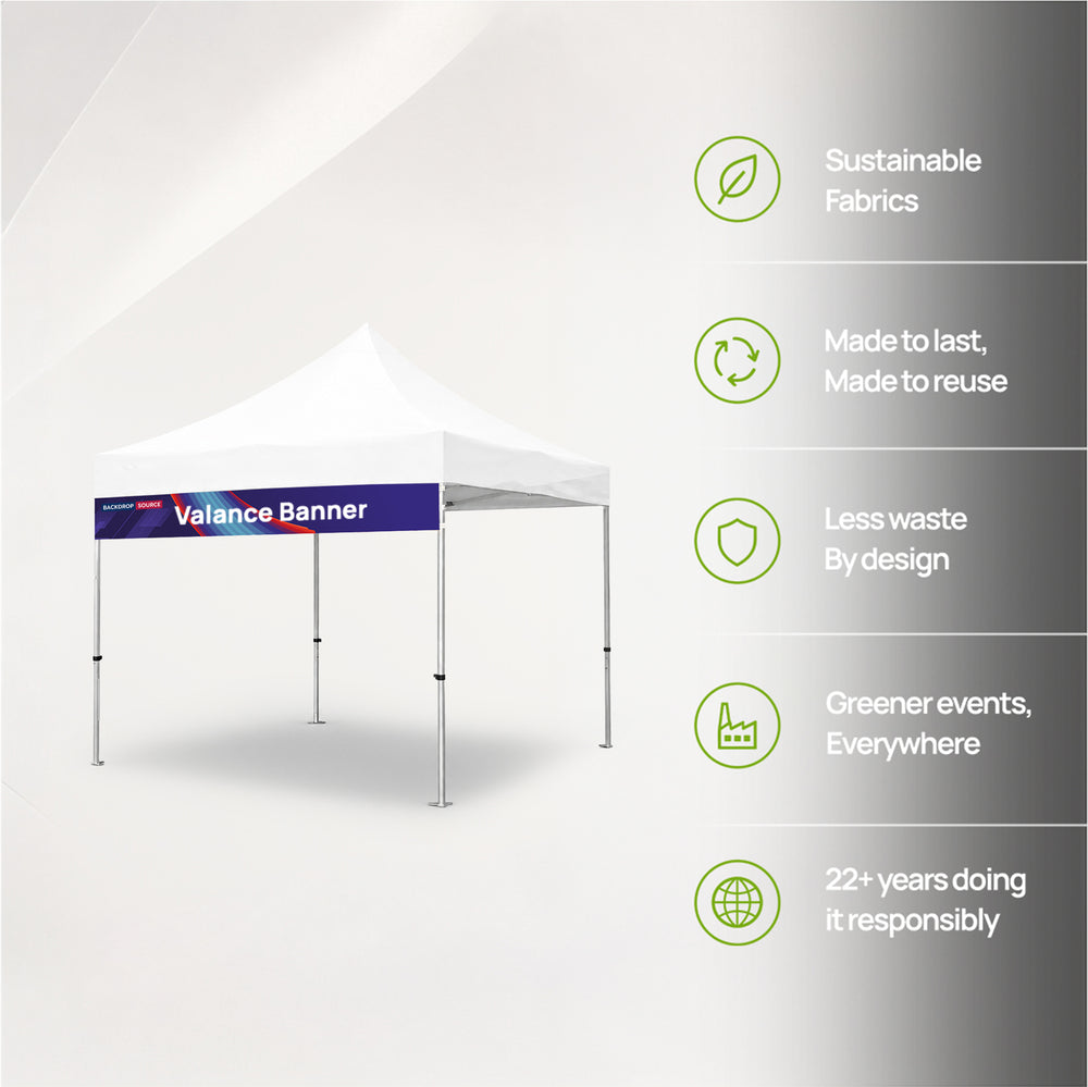 Canopy Tent Valance Banner