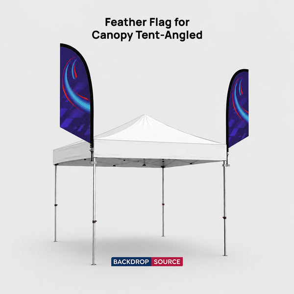 Feather Flag for Canopy Tents