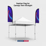 Feather Flag for Canopy Tents