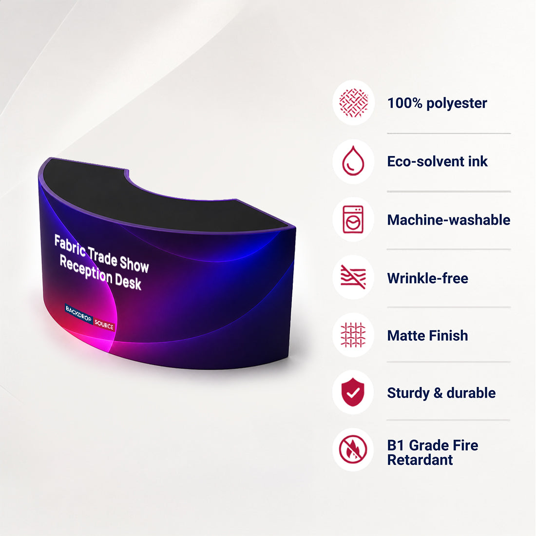 Trade Show Reception Desk