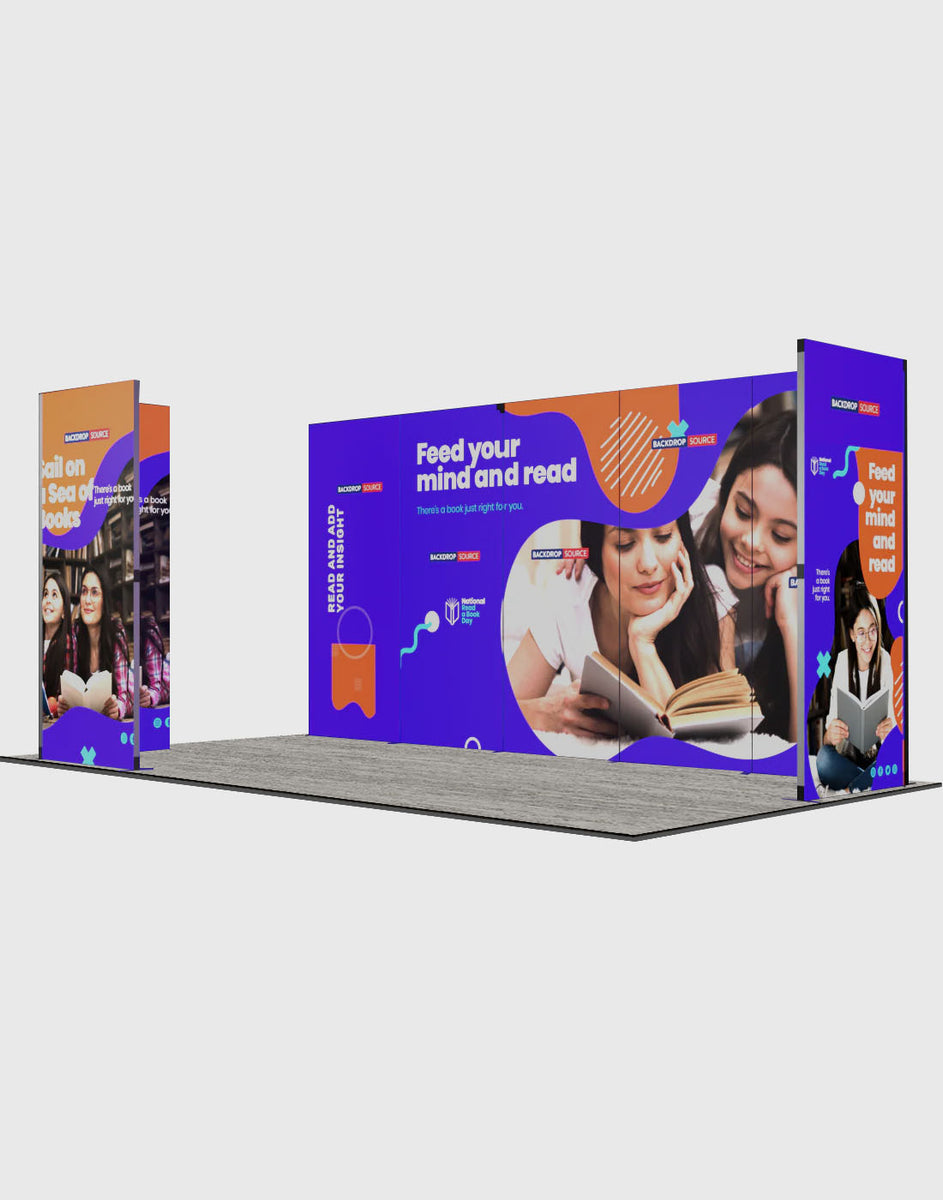 Foldable SEG Exhibition Display Model 18 | Portable Event Stand UAE ...